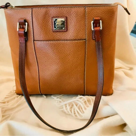 Dooney & Bourke Tan Tote Bag - Picture 4 of 16
